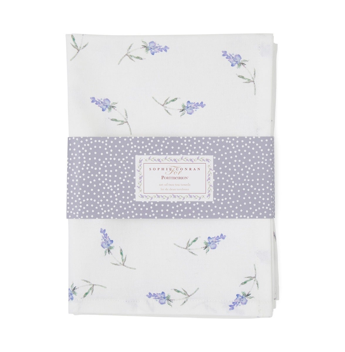 Sophie Conran Lavandula Set of 2 Tea Towels