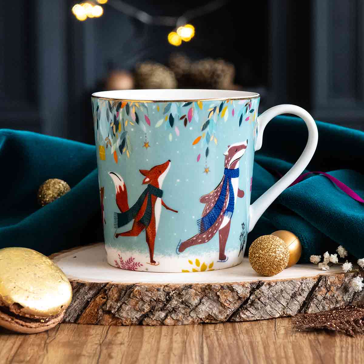 Woodland Tales Mug, Skaters