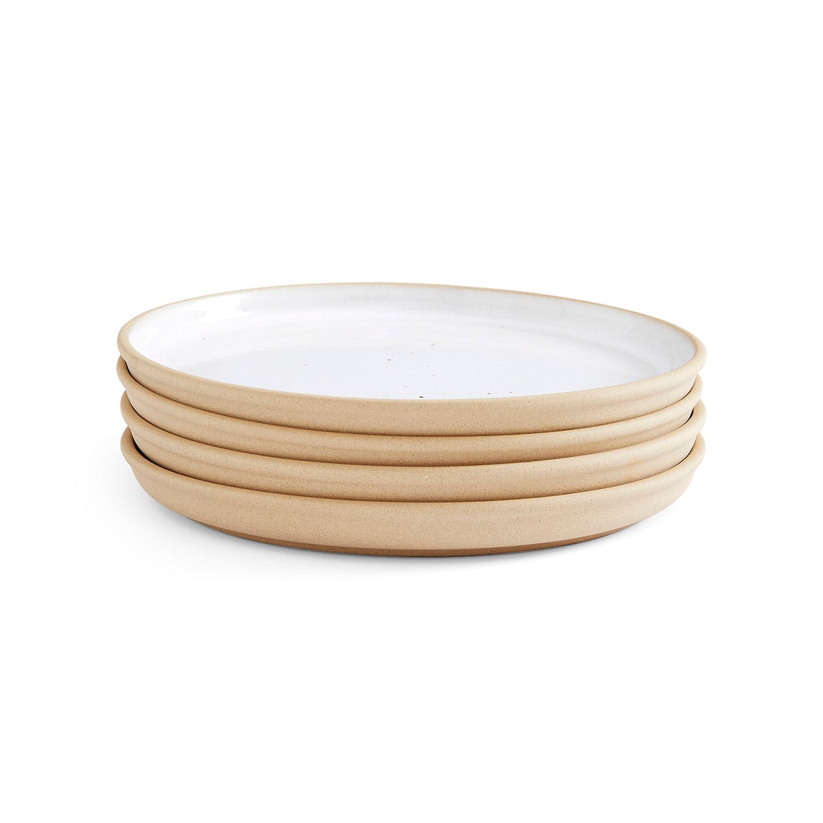 Minerals Set of 4 Side Plates, Moonstone