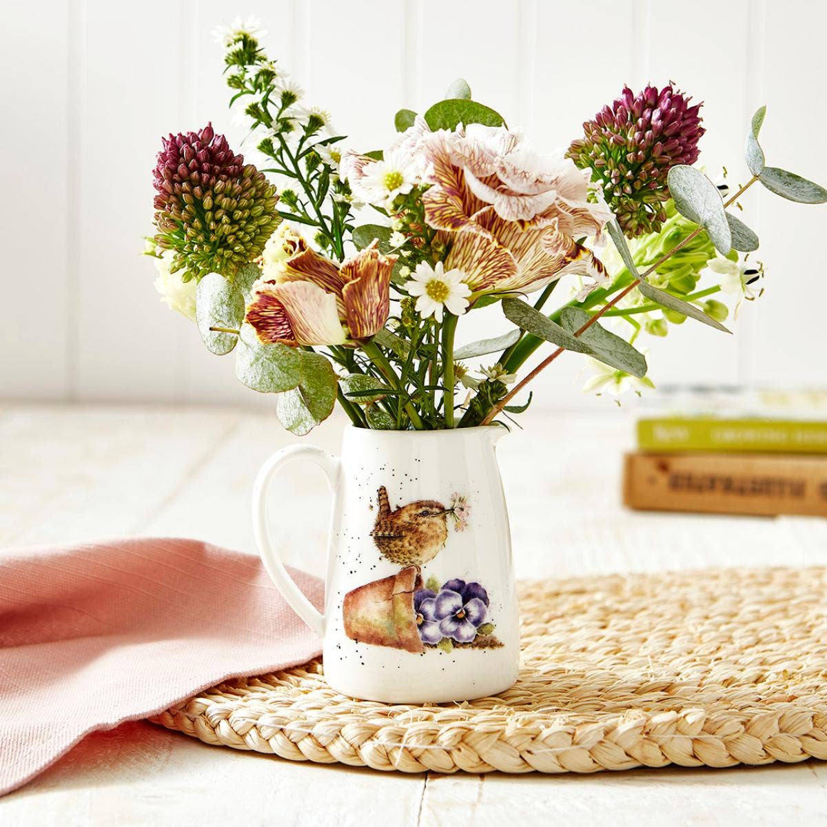 Wrendale Designs Pottering About Posy Jug