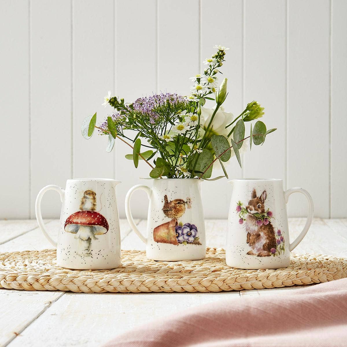 Wrendale Designs Pottering About Posy Jug