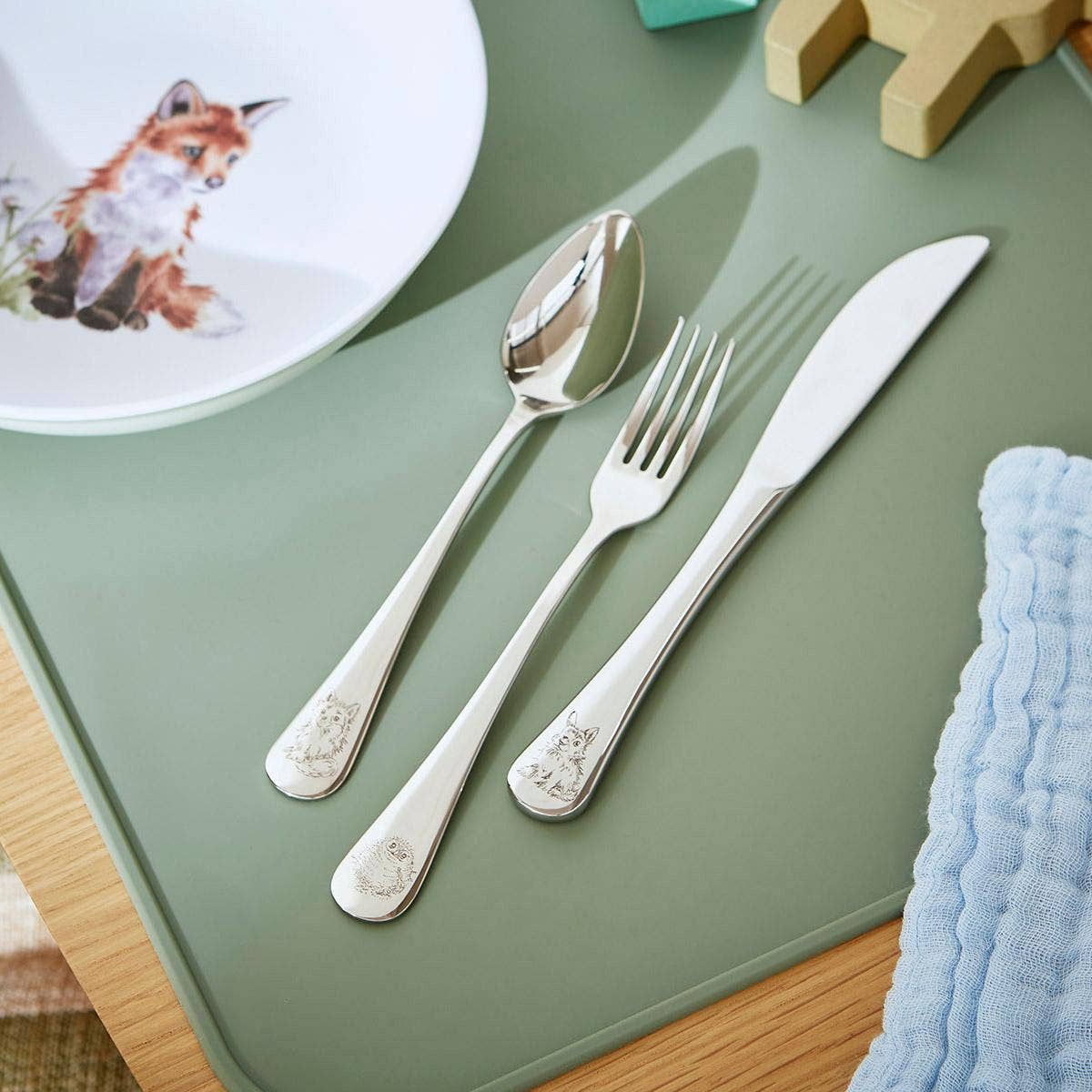 Wrendale Designs Little Wren Cutlery Set