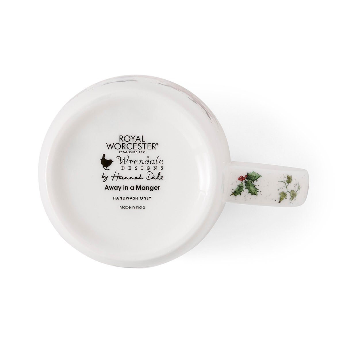 Wrendale Designs Away in a Manger Mug