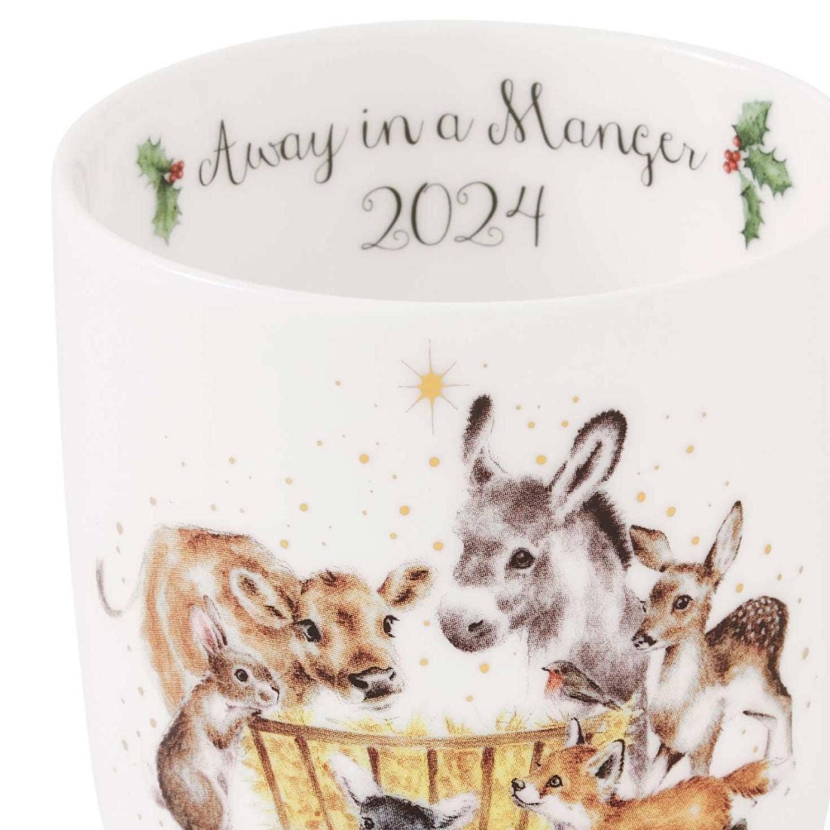 Wrendale Designs Away in a Manger Mug