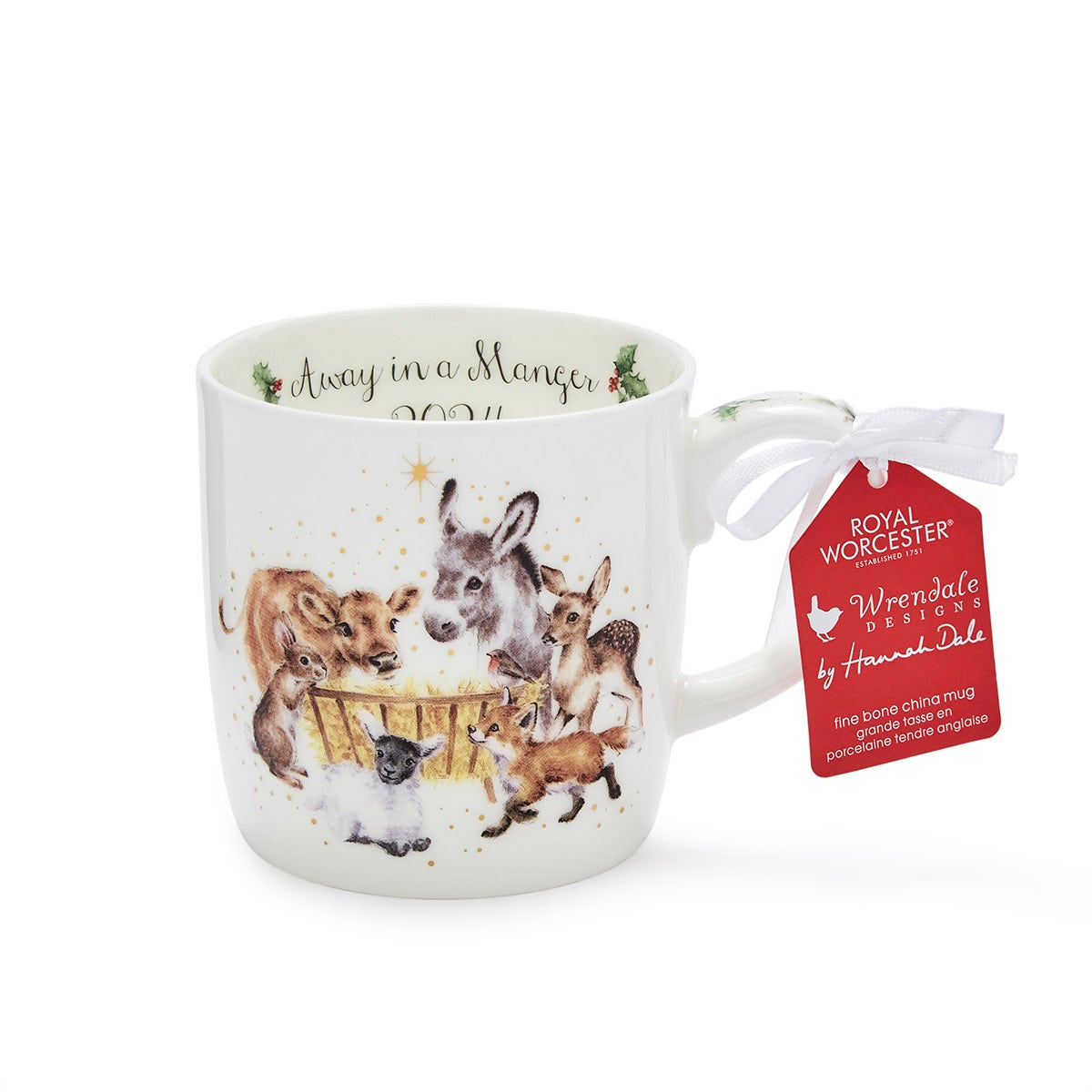 Wrendale Designs Away in a Manger Mug