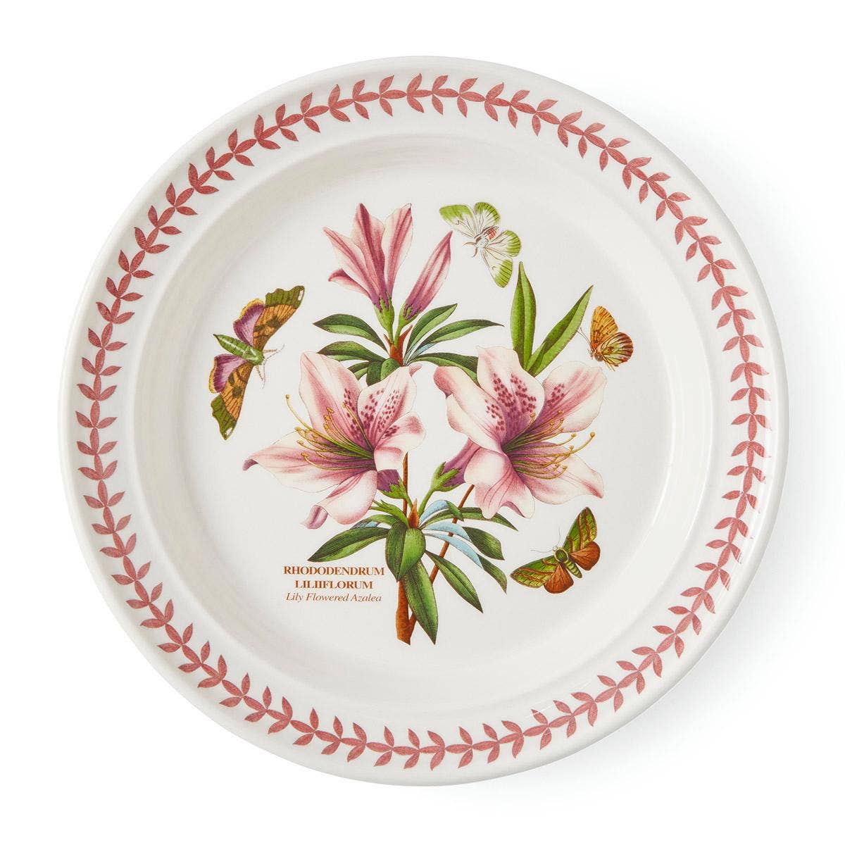 Botanic Garden Meadow Dinner Plate, Azalea