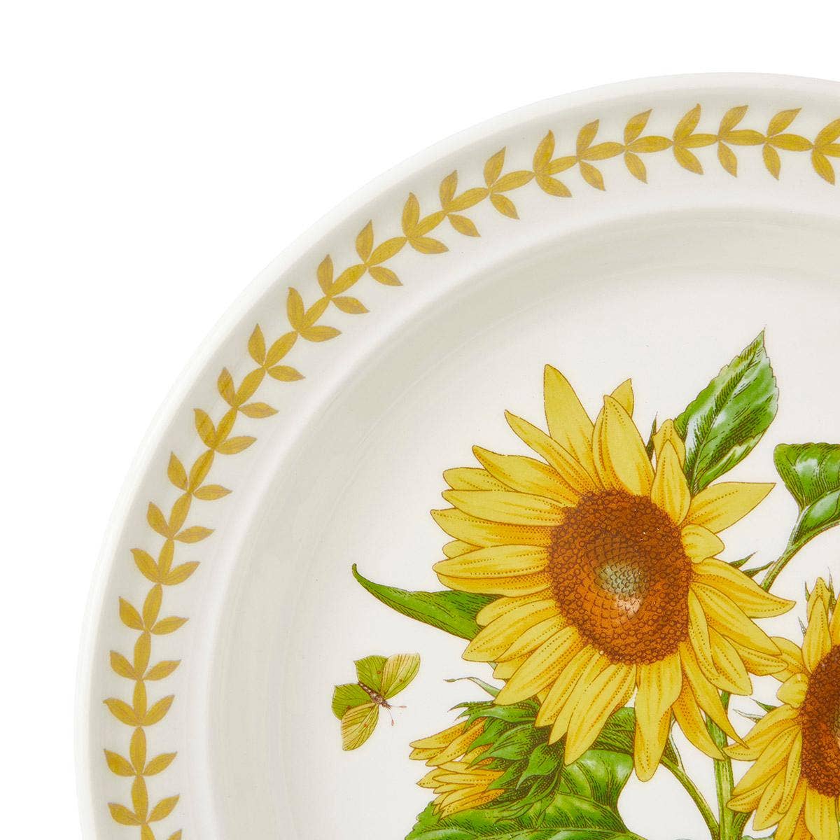Botanic Garden Meadow Dinner Plate, Sunflower