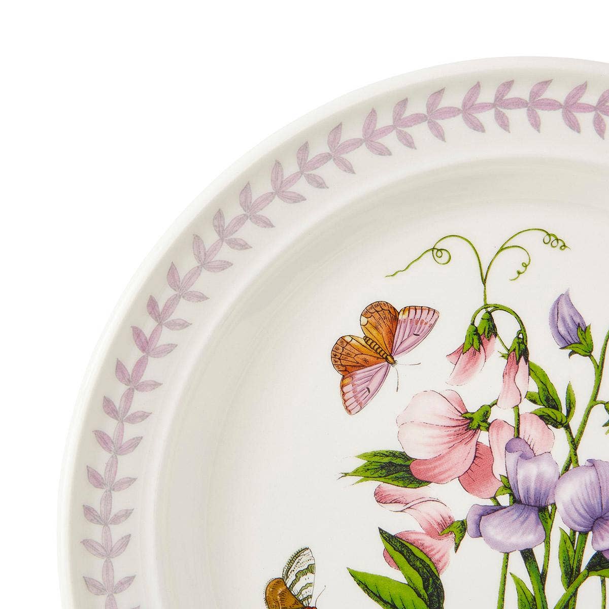 Botanic Garden Meadow Dinner Plate, Sweetpea
