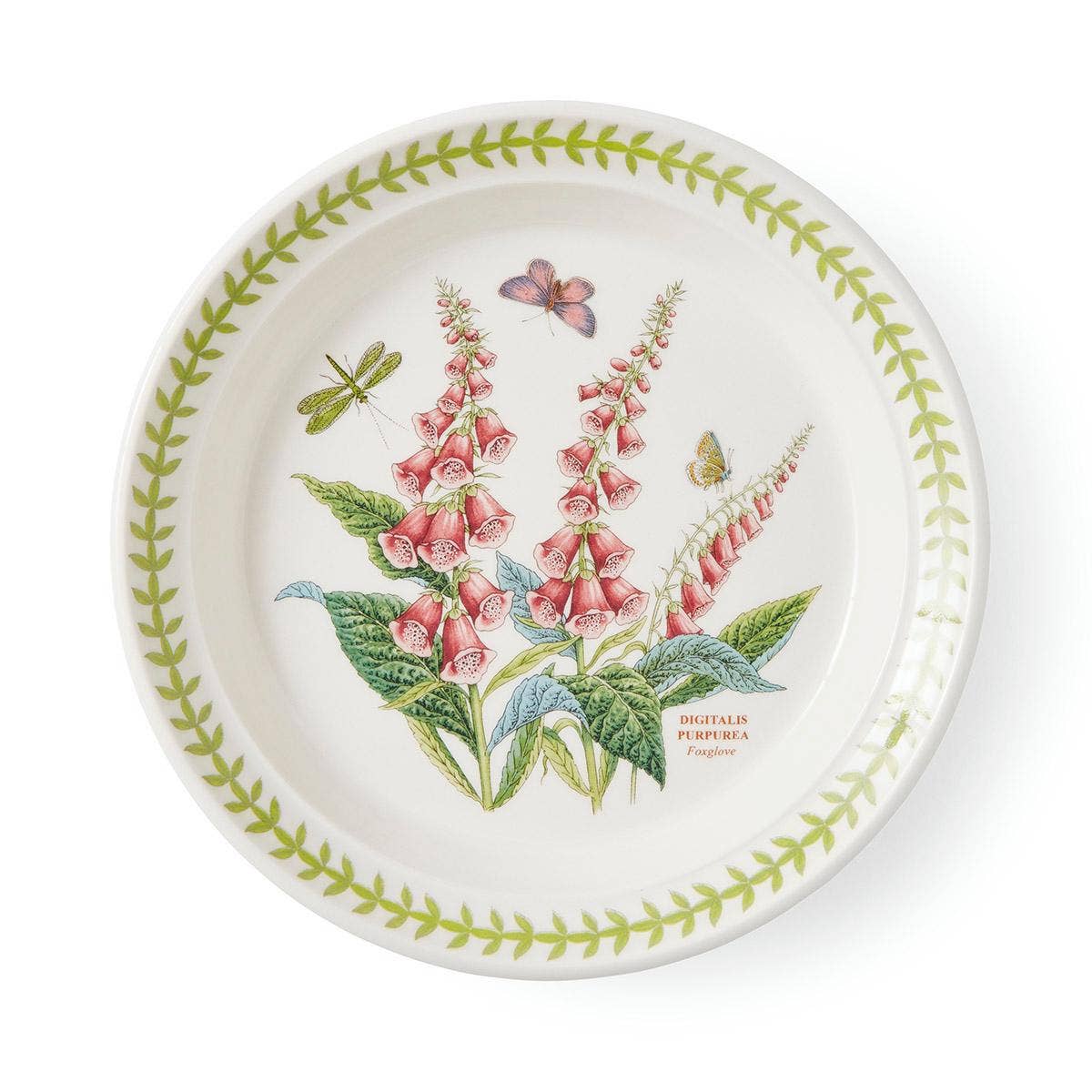 Botanic Garden Meadow Small Dinner Plate, Foxglove