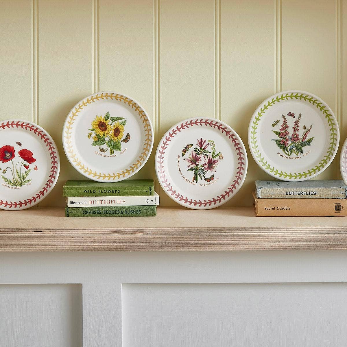 Botanic Garden Meadow Set of 6 Bread Plates, Assorted