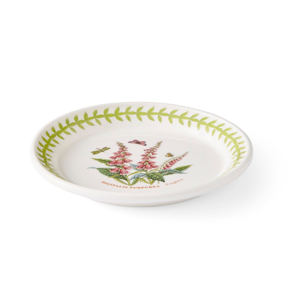 Botanic Garden Meadow Bread Plate, Foxglove