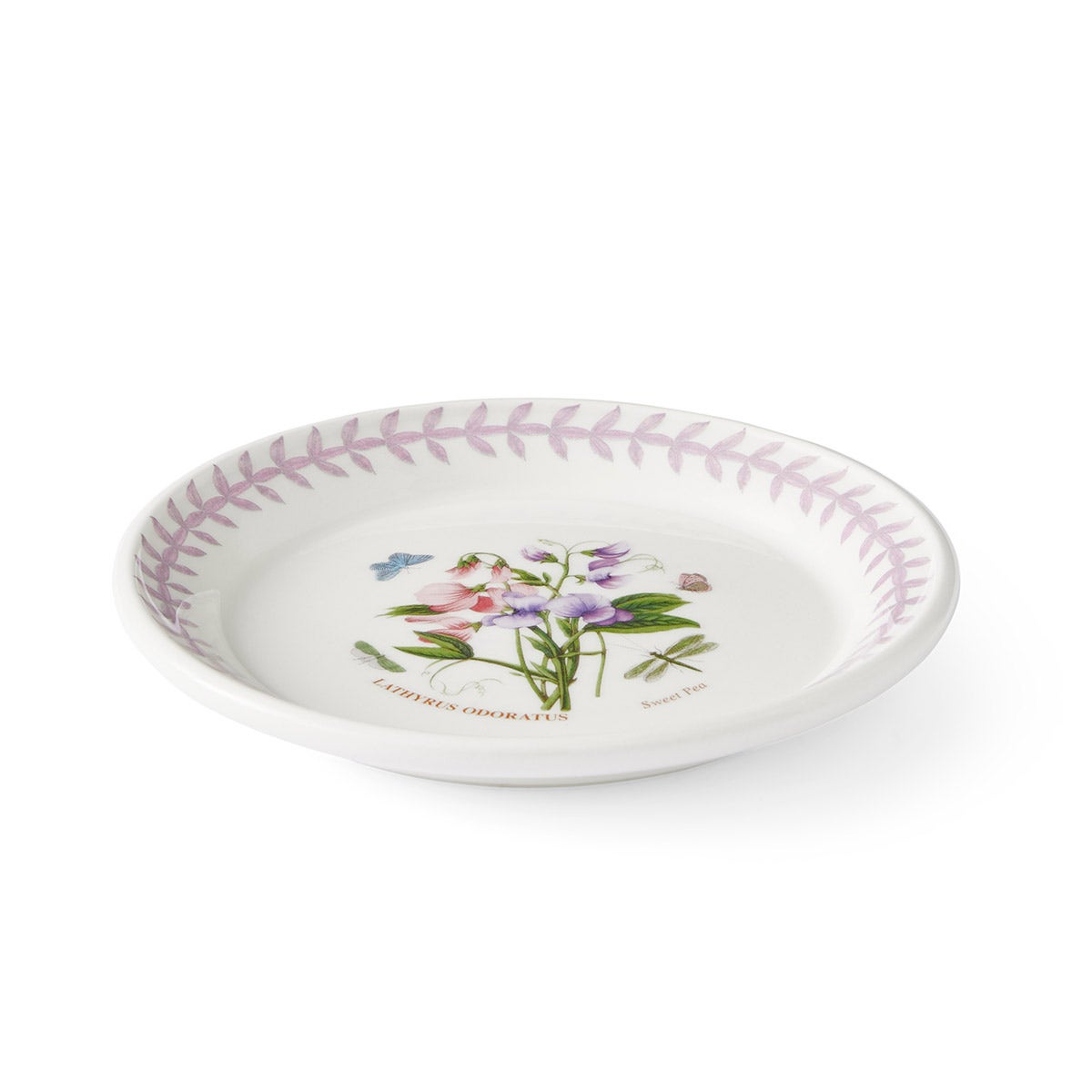 Botanic Garden Meadow Bread Plate, Sweetpea
