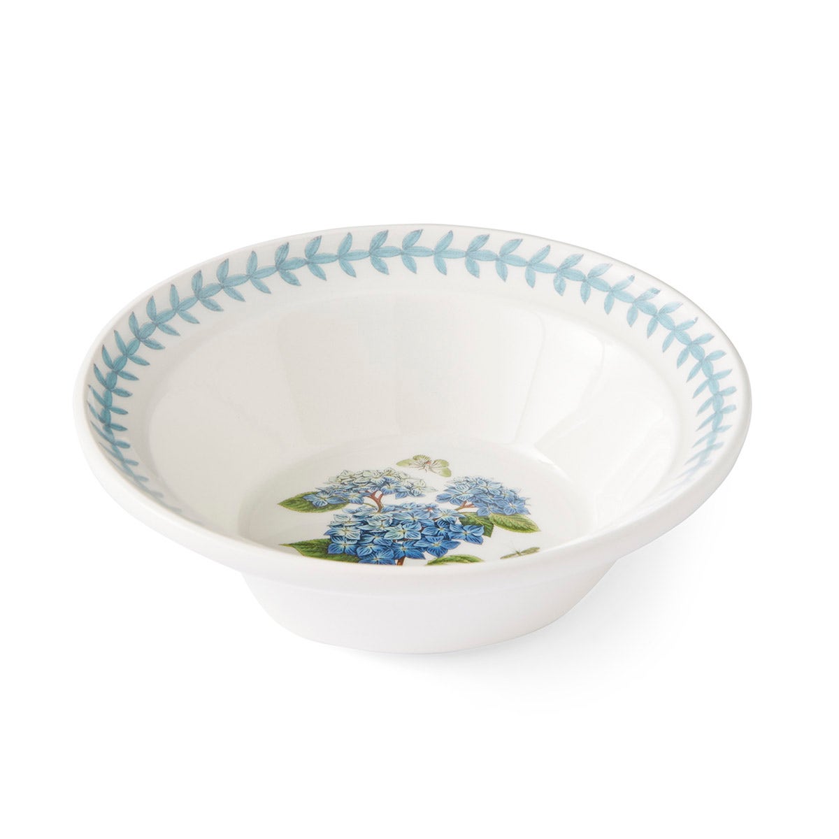 Botanic Garden Meadow Oatmeal Bowl, Hydrangea