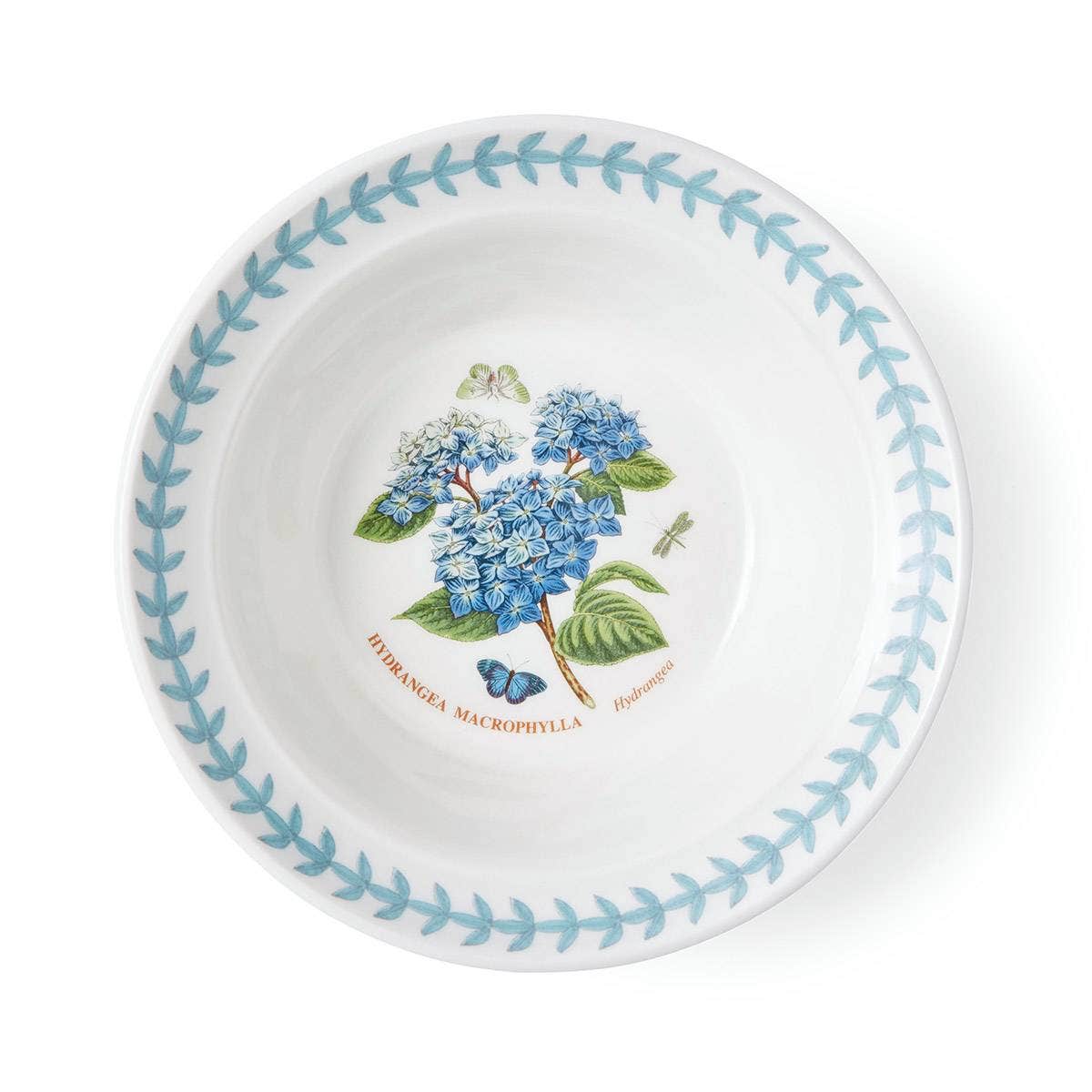 Botanic Garden Meadow Oatmeal Bowl, Hydrangea
