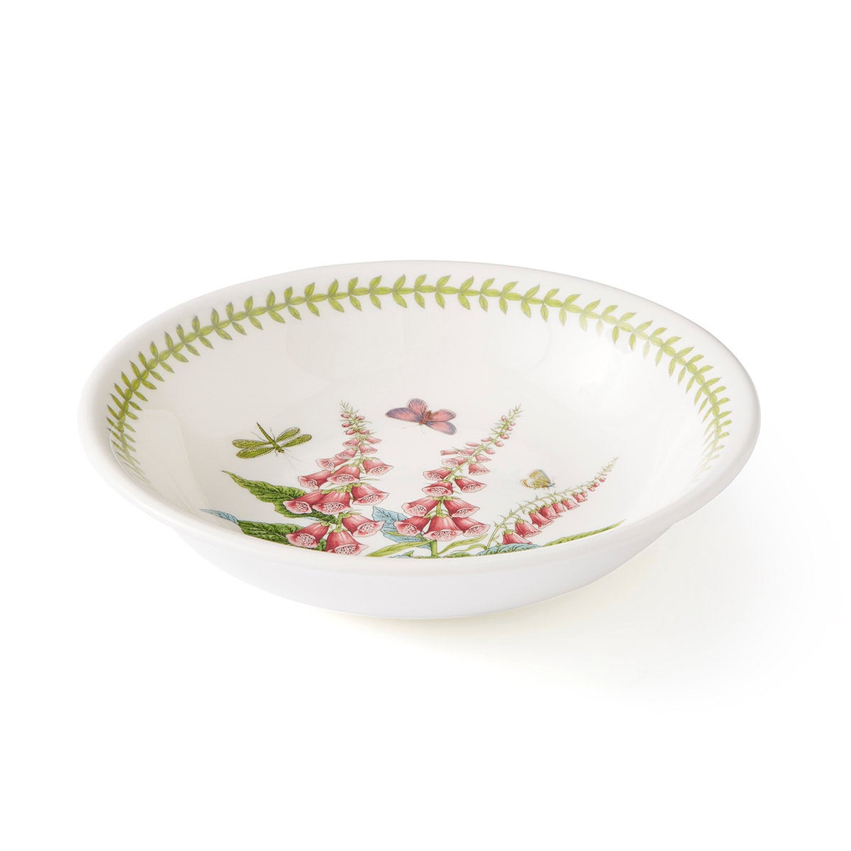 Botanic Garden Meadow Pasta Bowl, Foxglove