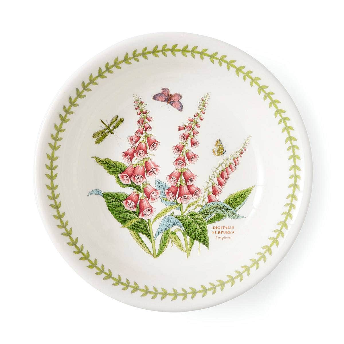 Botanic Garden Meadow Pasta Bowl, Foxglove