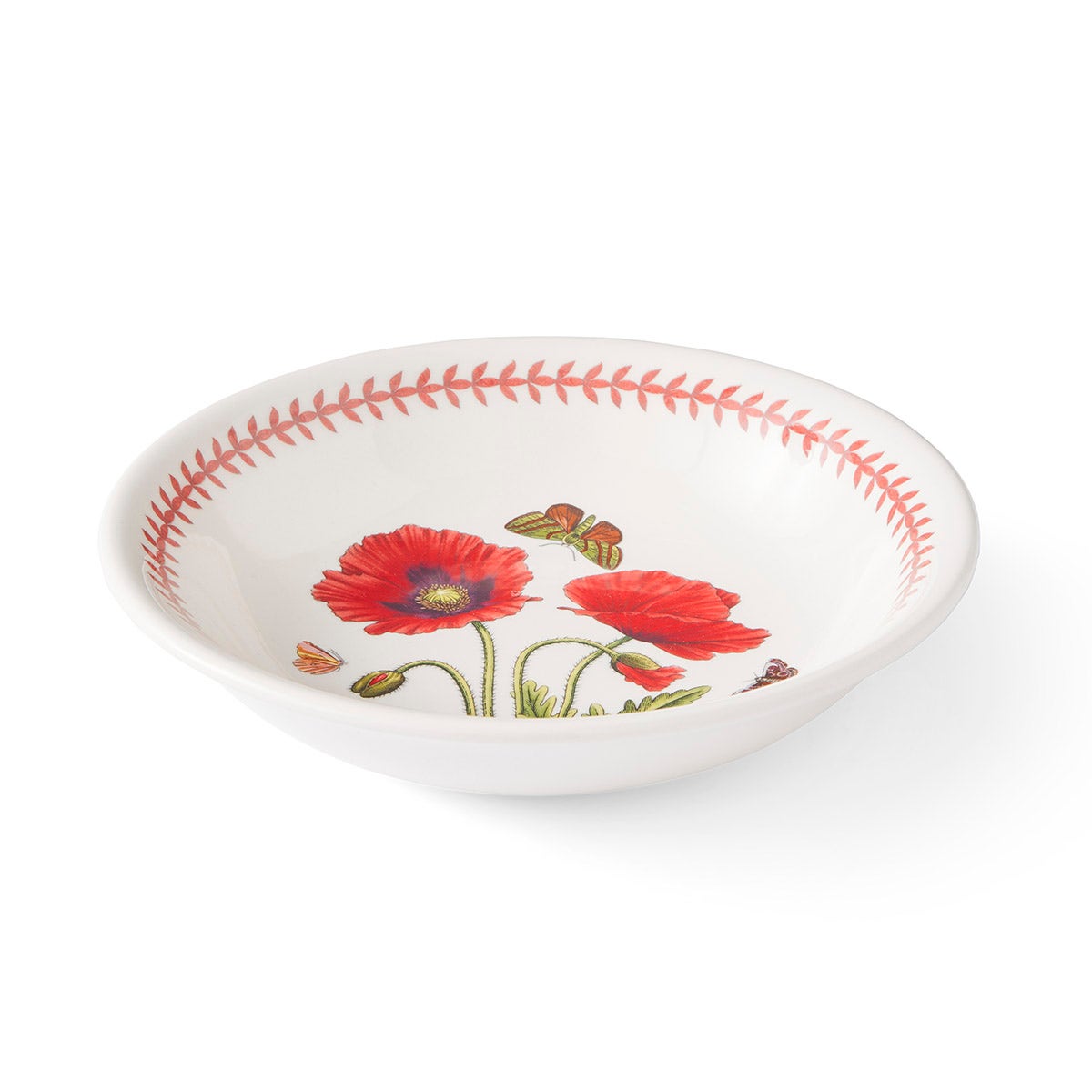 Botanic Garden Meadow Pasta Bowl, Poppy