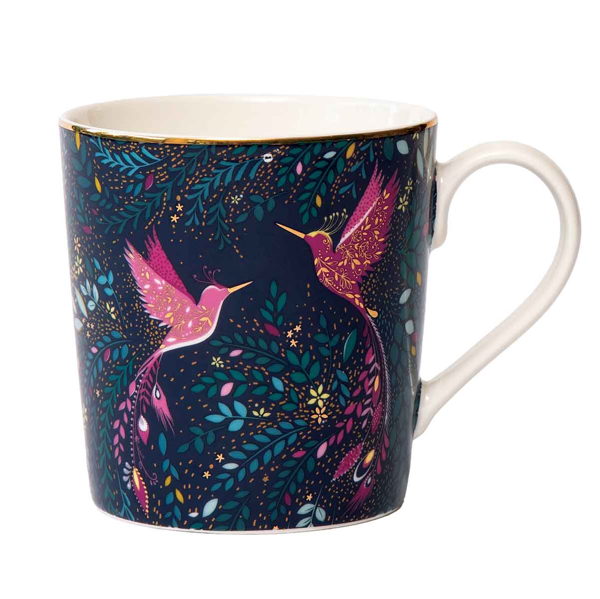 India Mug, Hummingbird Paradise