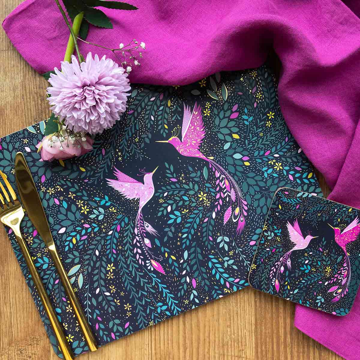 India Set of 4 Placemats