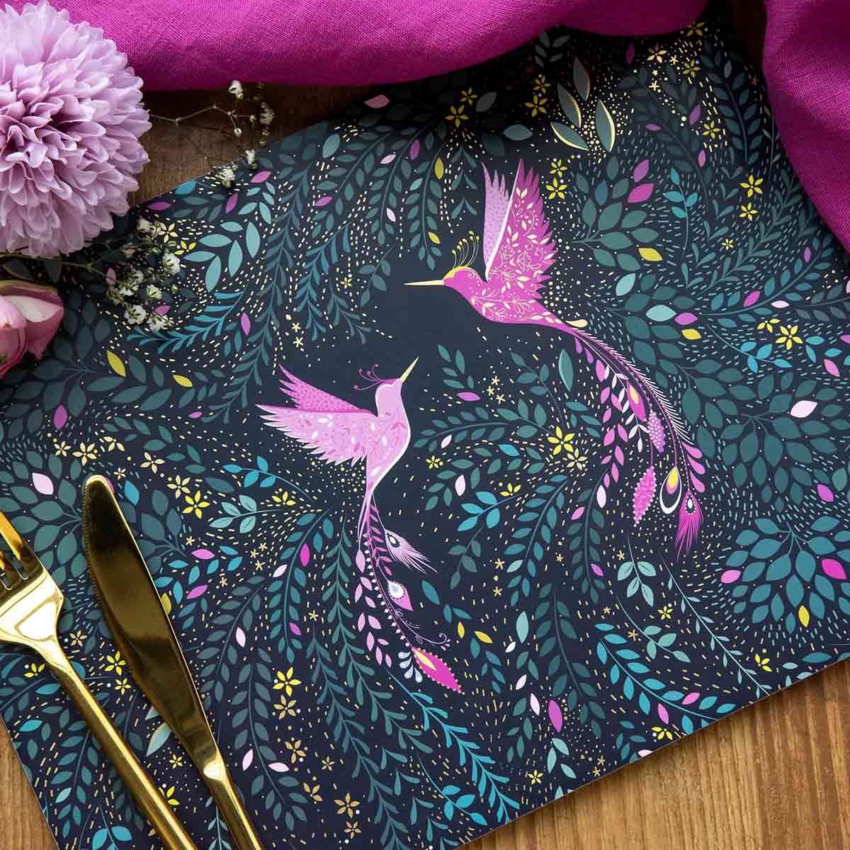 India Set of 4 Placemats