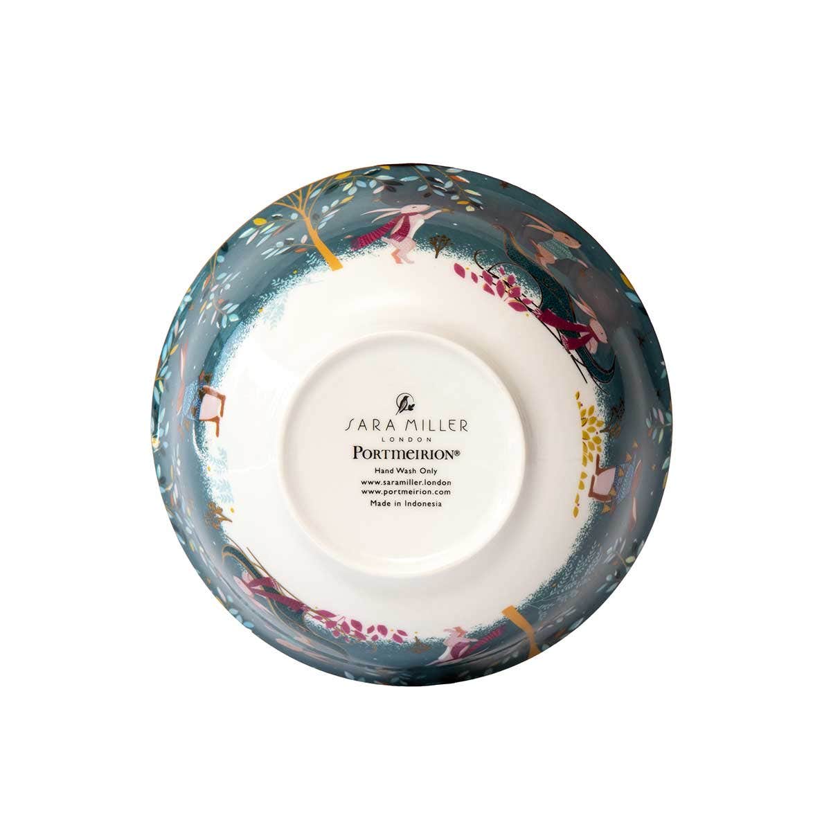 Woodland Tales Candy Bowl, Rabbit Sleigh