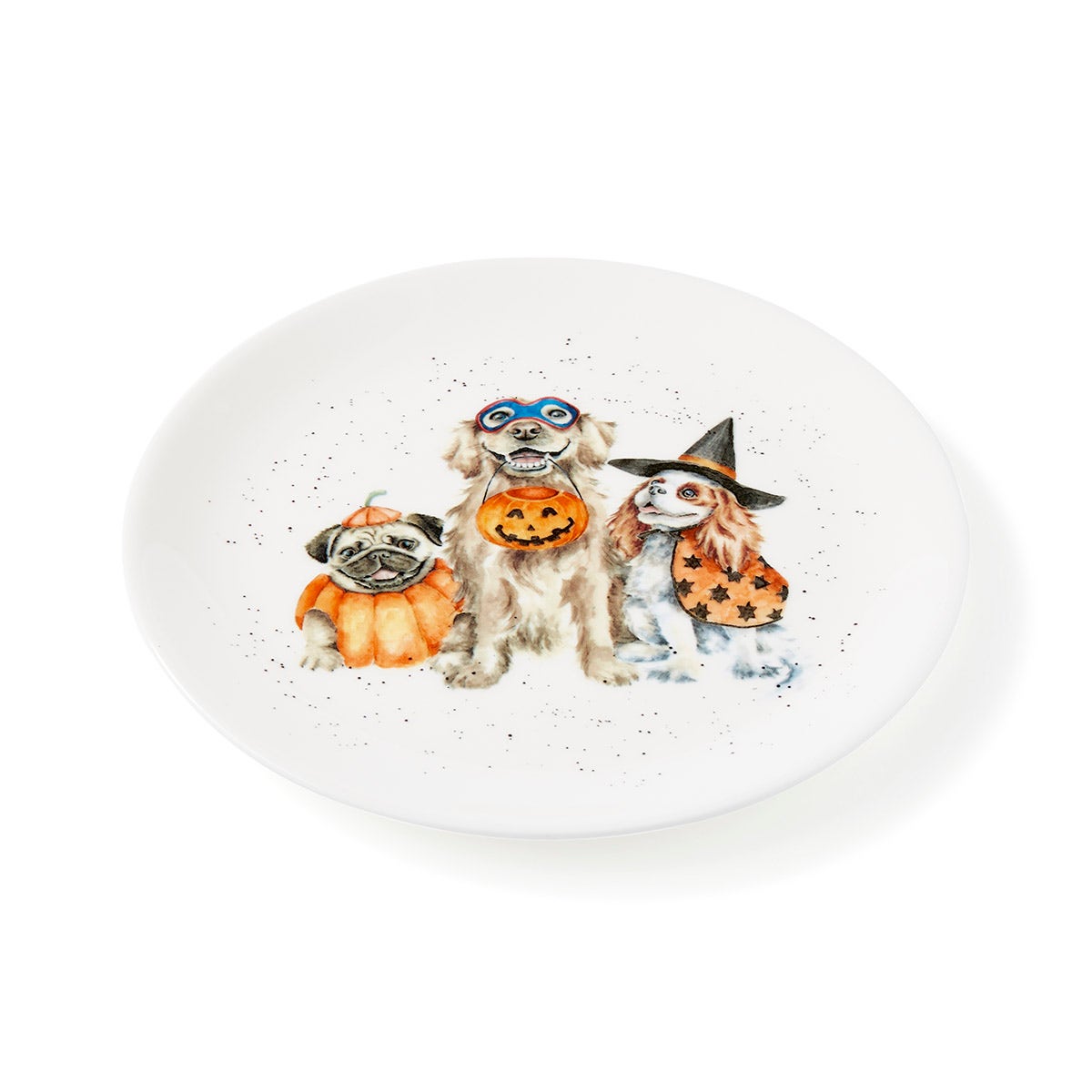 Wrendale Designs Trick or Treat Coupe Plate