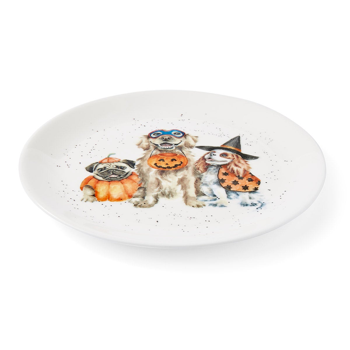 Wrendale Designs Trick or Treat Coupe Plate