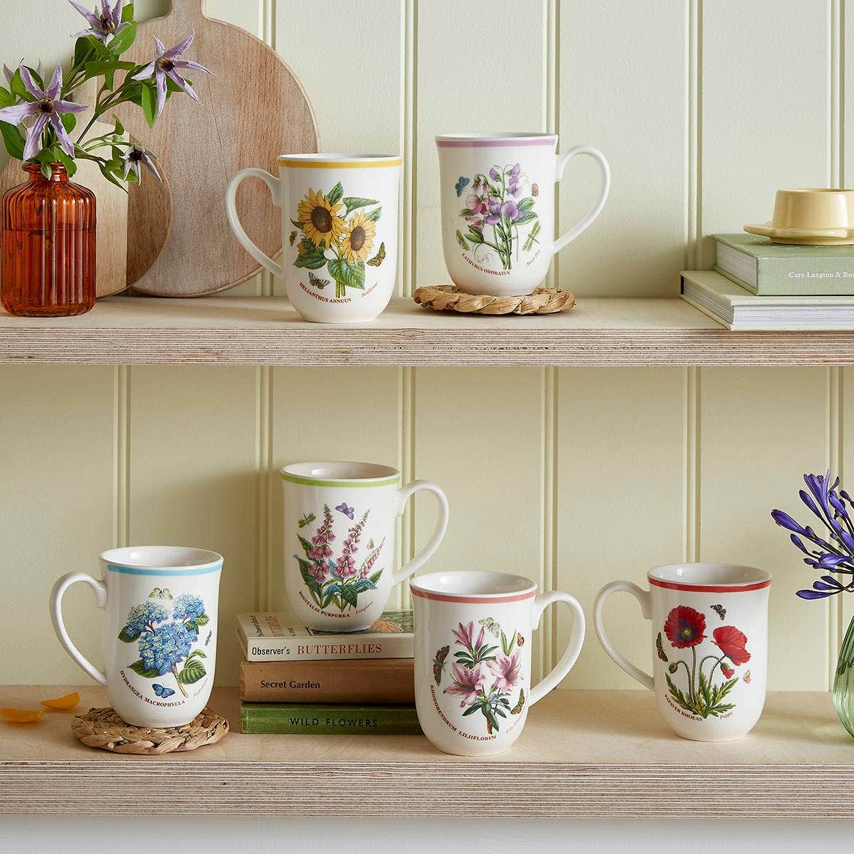 Botanic Garden Meadow Tulip Mug, Foxglove