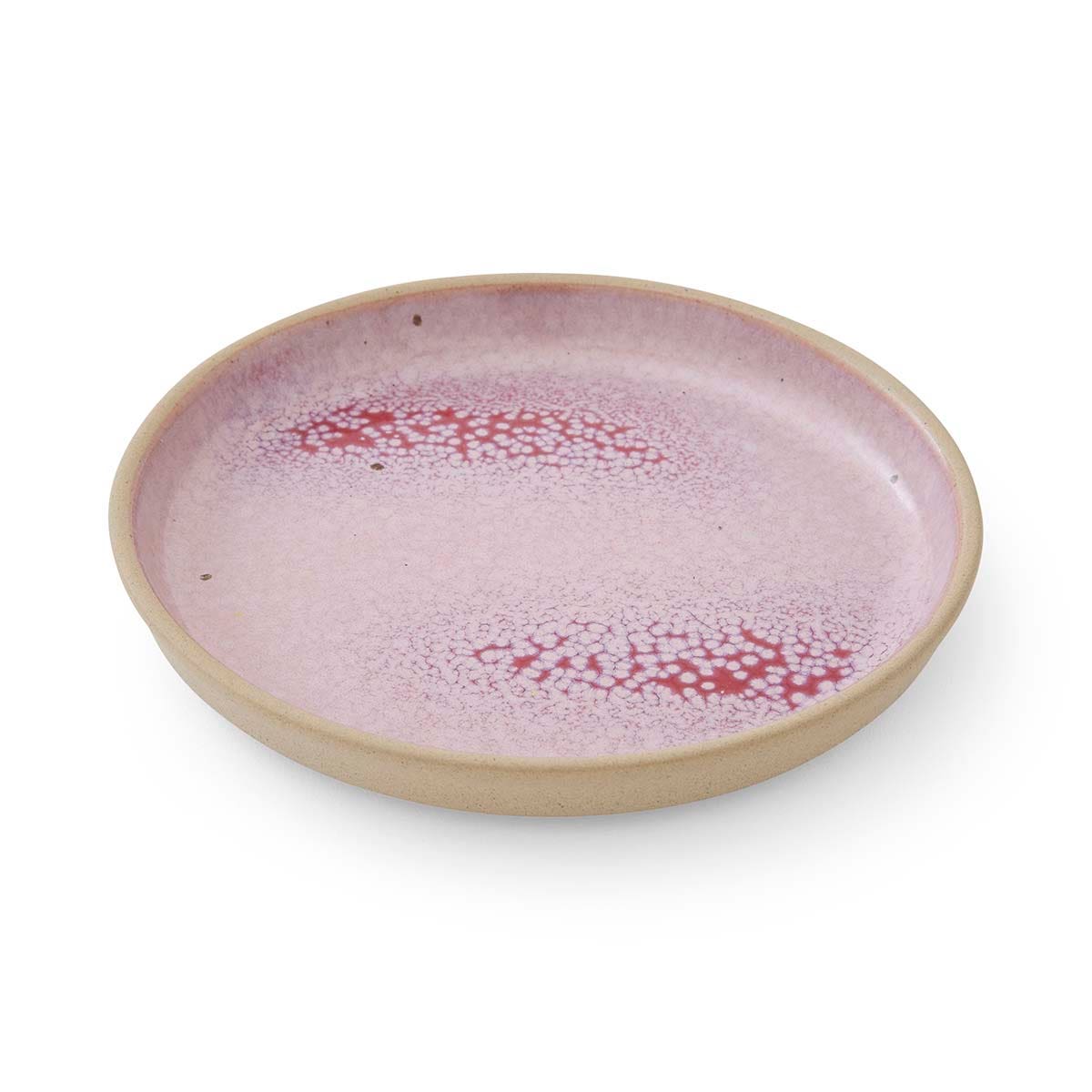 Portmeirion Minerals set of 4 Tea Plates, Rose Quartz