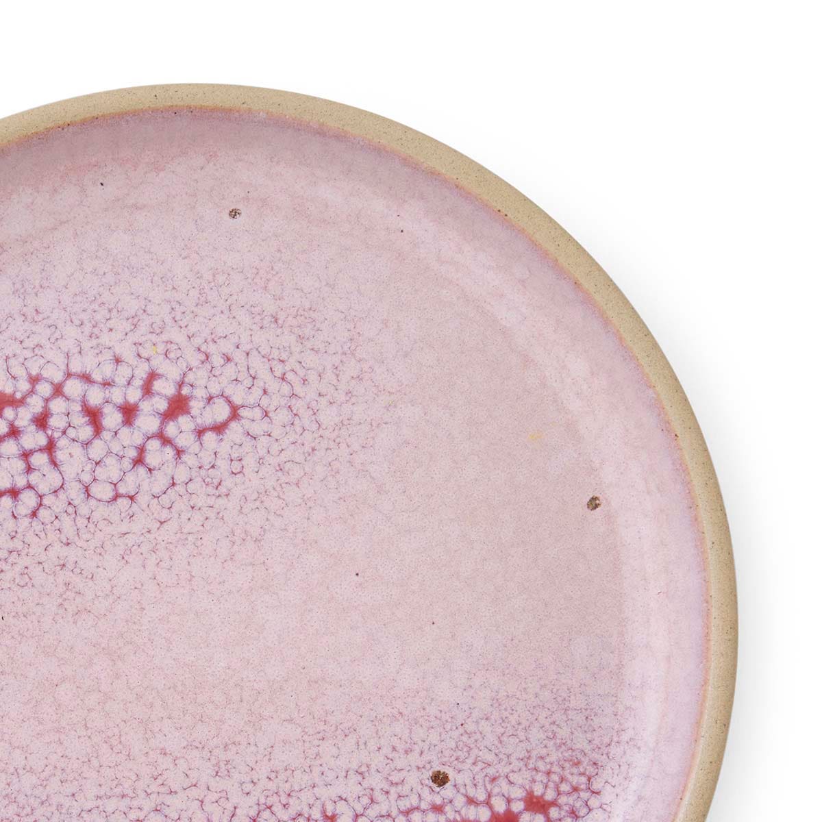Portmeirion Minerals Tea Plate, Rose Quartz