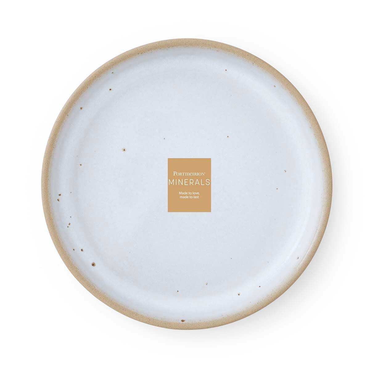 Portmeirion Minerals Tea Plate, Moonstone