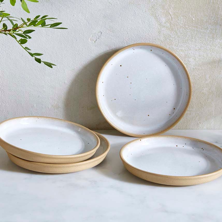 Portmeirion Minerals Tea Plate, Moonstone