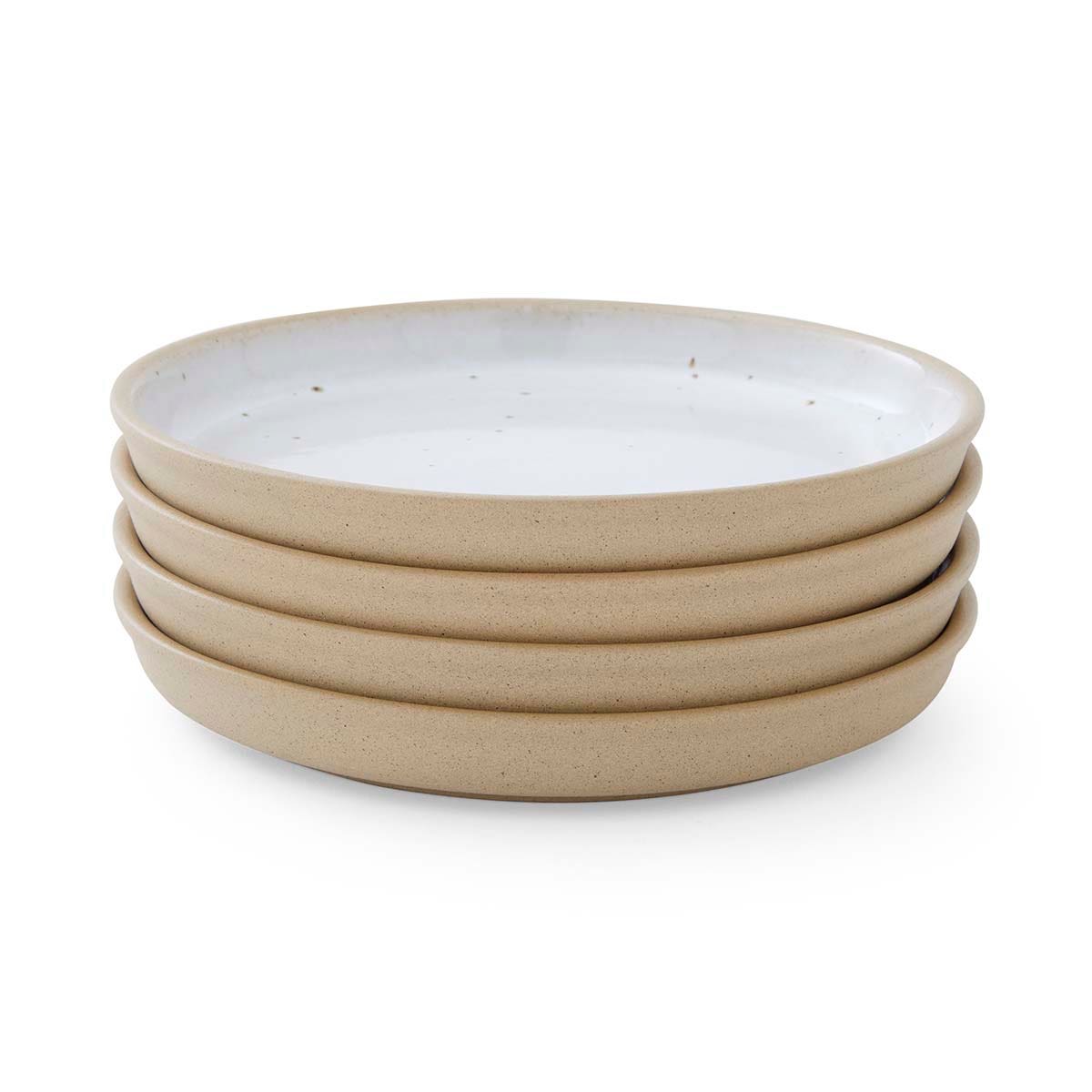 Portmeirion Minerals set of 4 Tea Plates, Moonstone