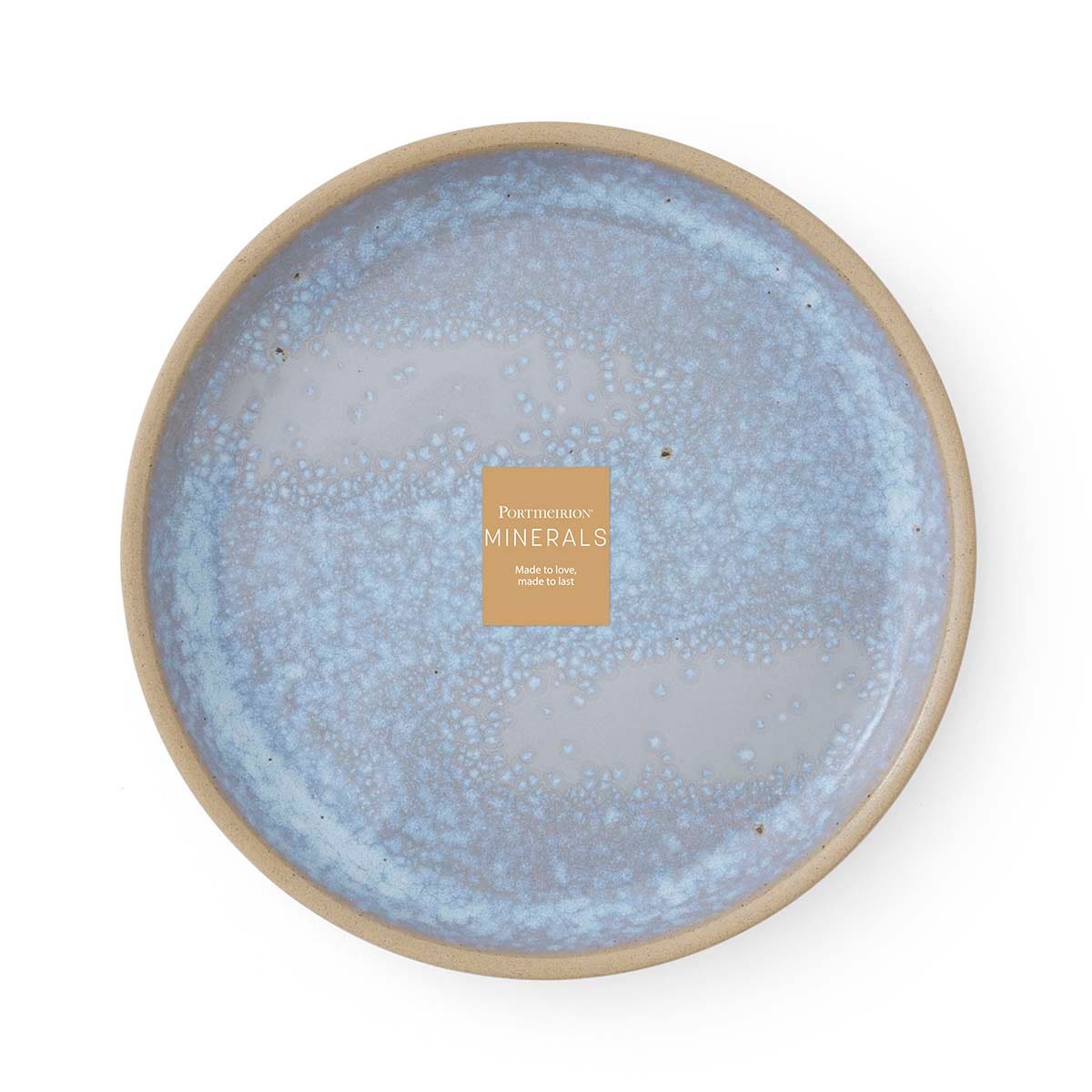 Portmeirion Minerals Tea Plate, Aquamarine
