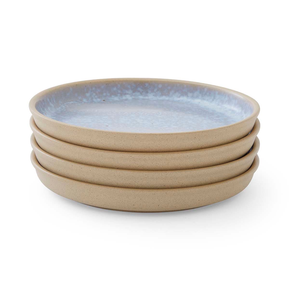 Portmeirion Minerals set of 4 Tea Plates, Aquamarine