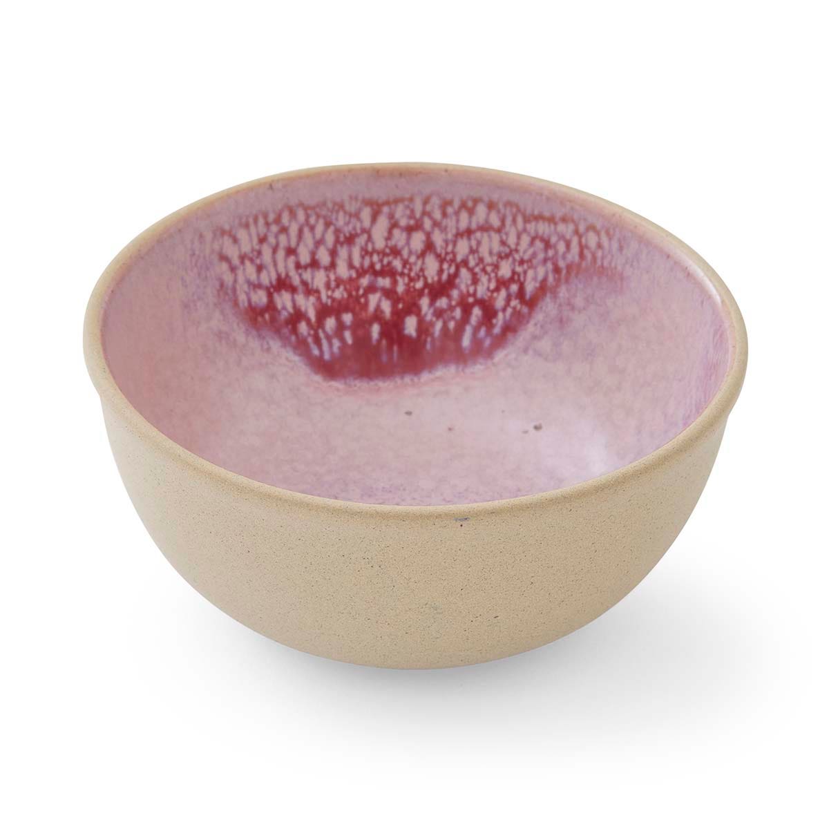 Portmeirion Minerals set of 4, 5.5 Inch Bowls, Rose Quartz