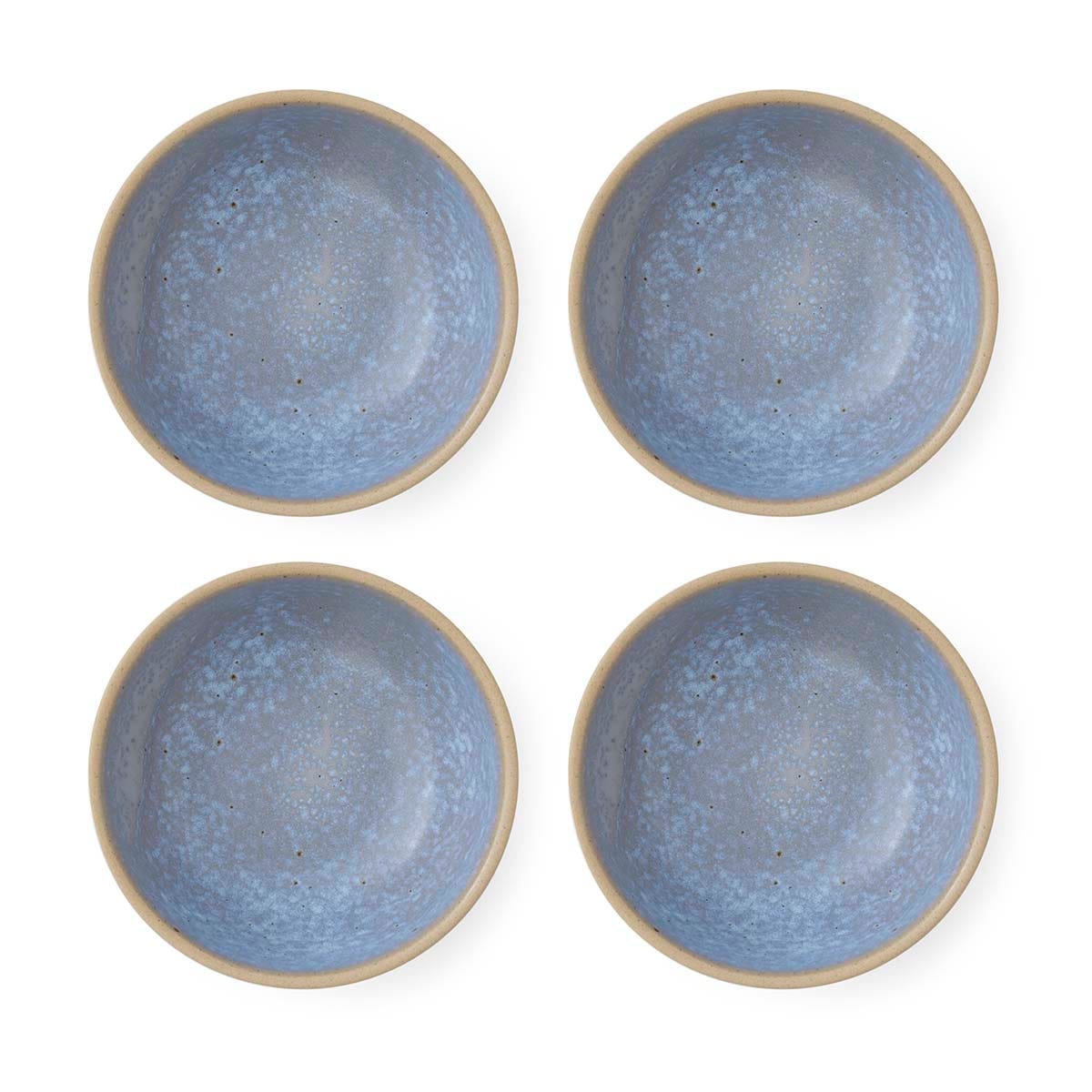 Portmeirion Minerals set of 4, 5.5 Inch Bowls, Aquamarine