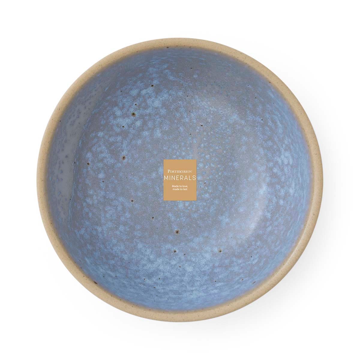 Portmeirion Minerals set of 4, 5.5 Inch Bowls, Aquamarine