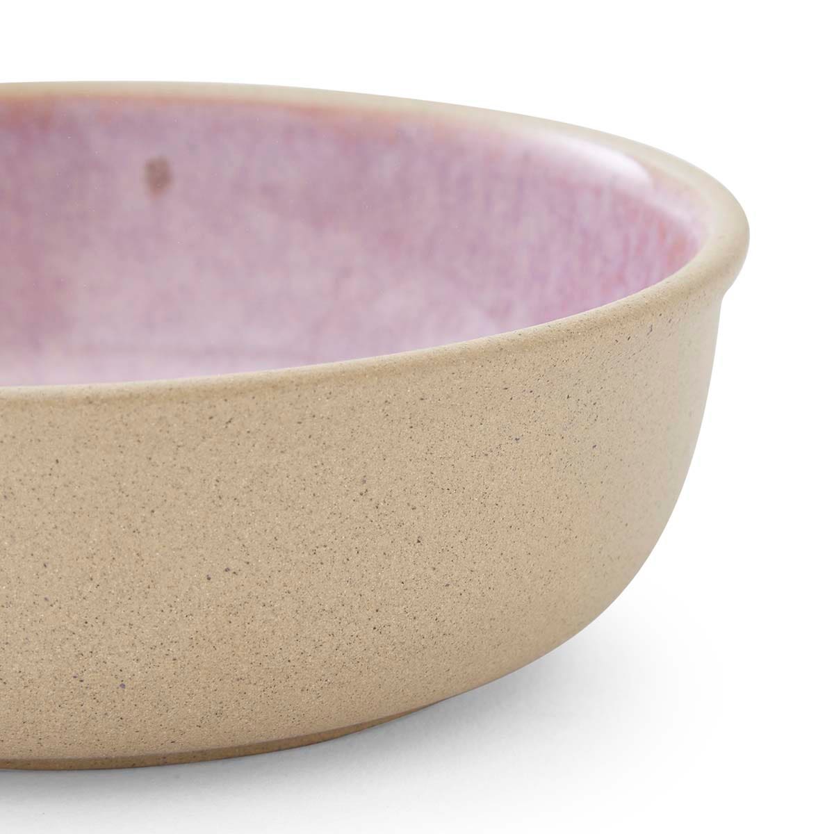 Portmeirion Minerals set of 4, Small Low Bowls, Rose Quartz