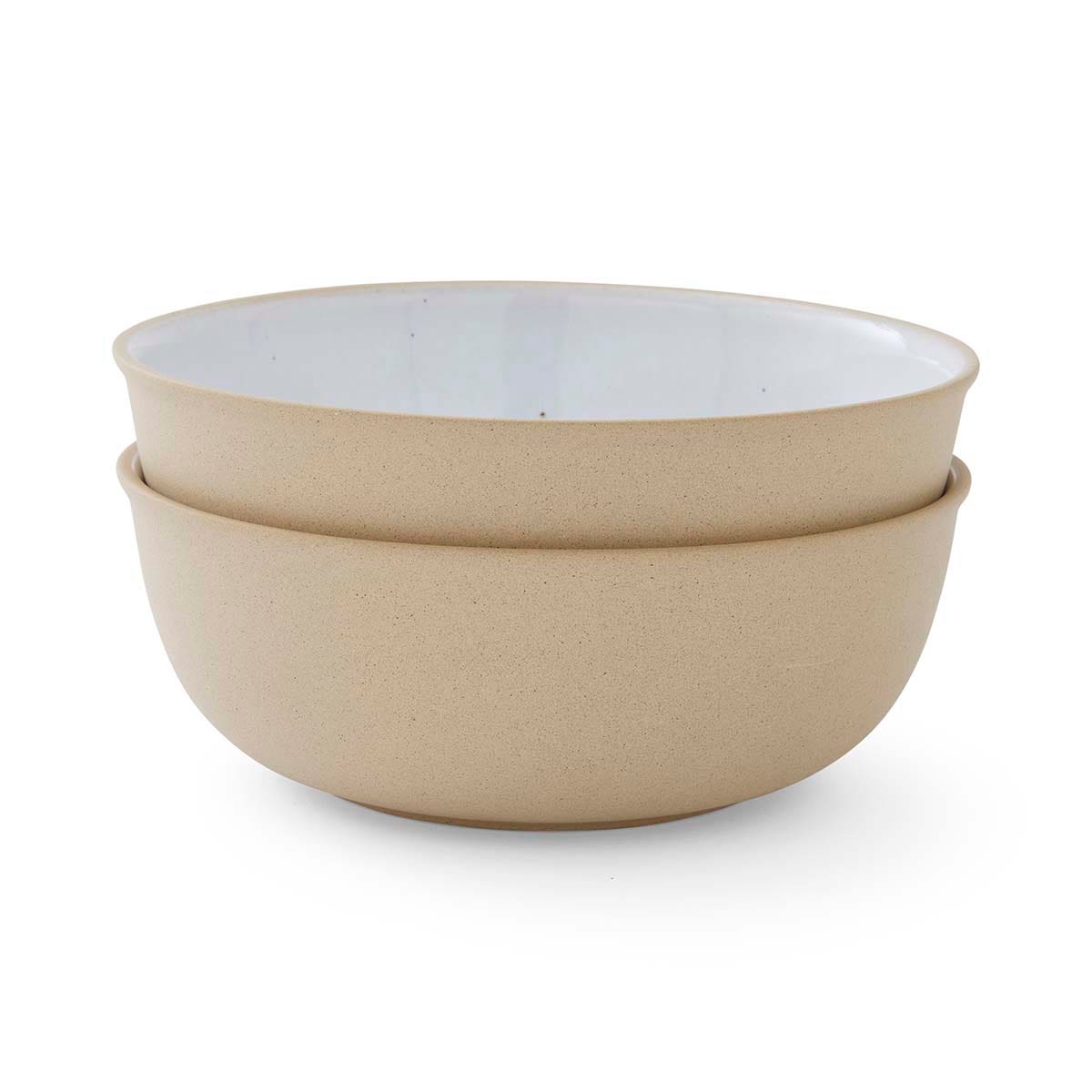 Portmeirion Minerals, set of 2 Large Bowls, Moonstone