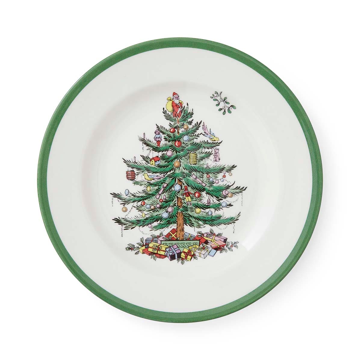 Christmas Tree Set of 4 Plates