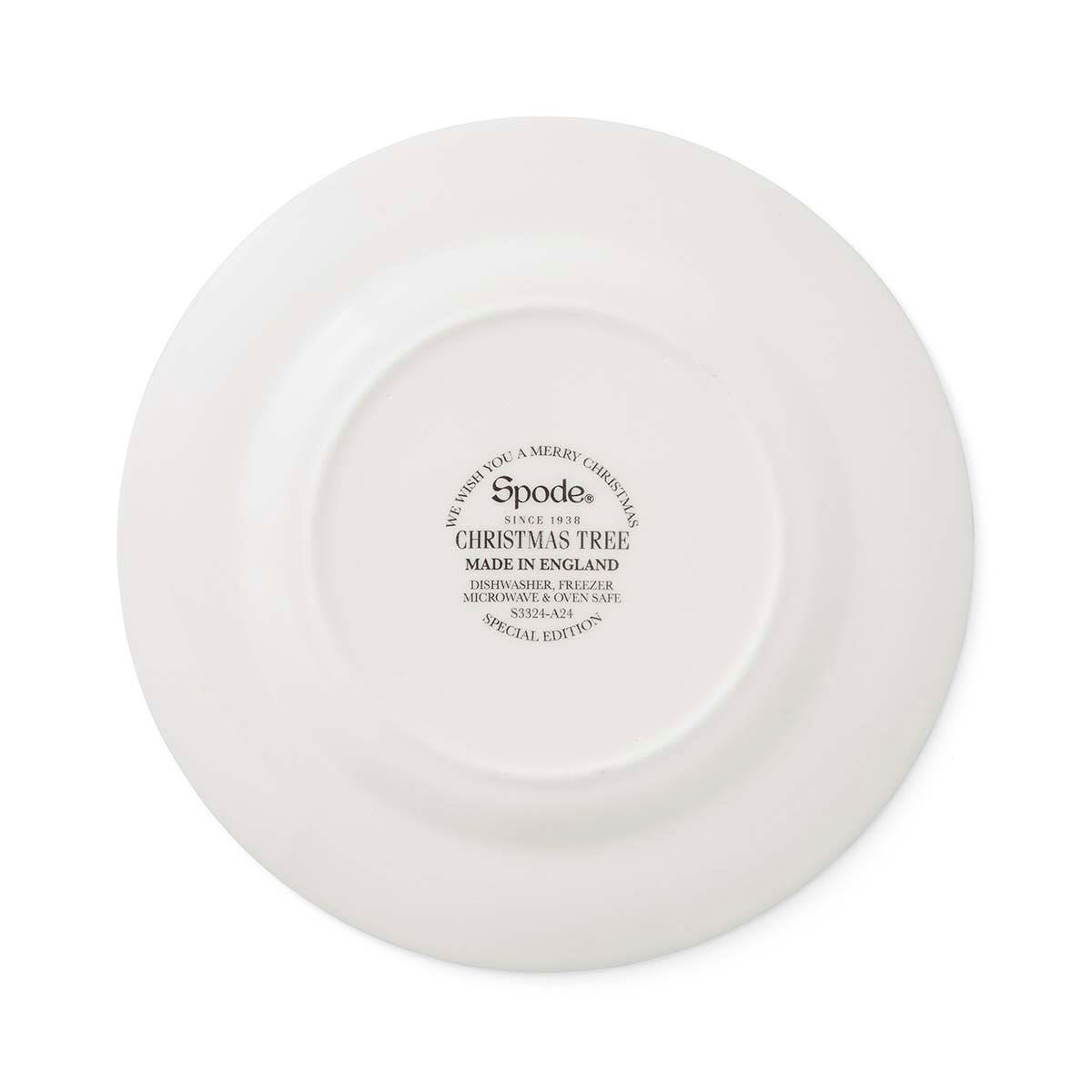 Christmas Tree Set of 4 Plates