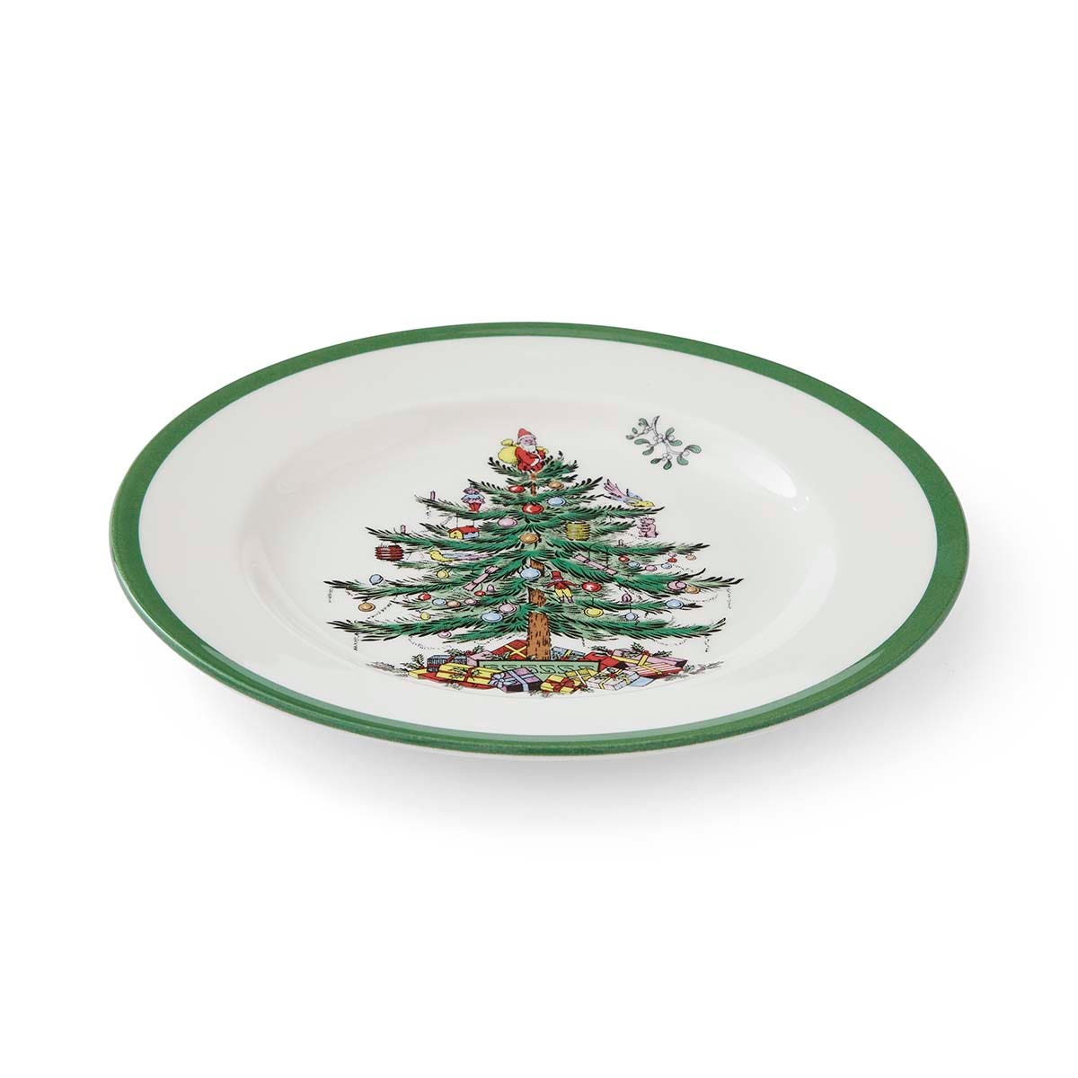 Christmas Tree Set of 4 Plates