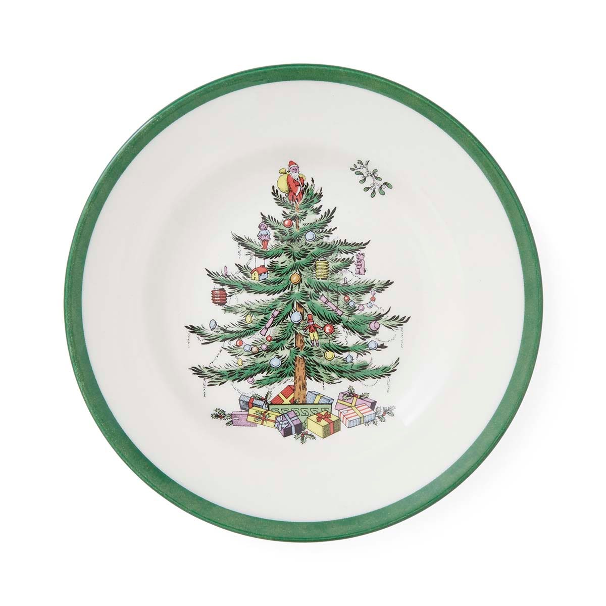 Christmas Tree Set of 4 Tea Plates