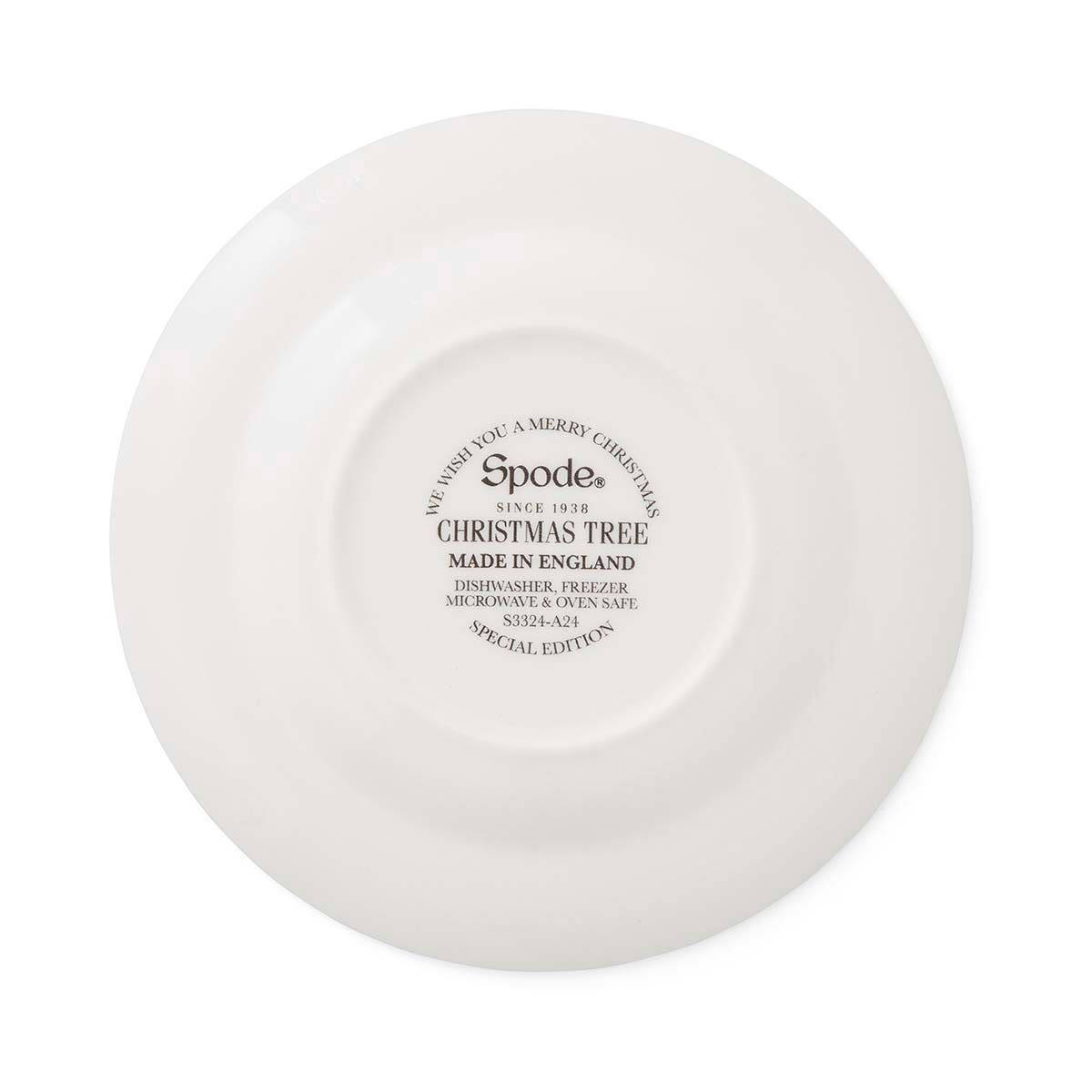 Christmas Tree Set of 4 Tea Plates