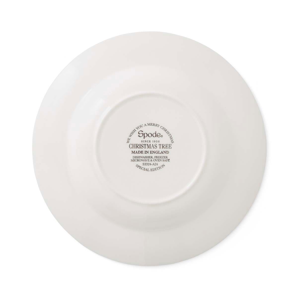 Christmas Tree Set of 4 Soup Plates