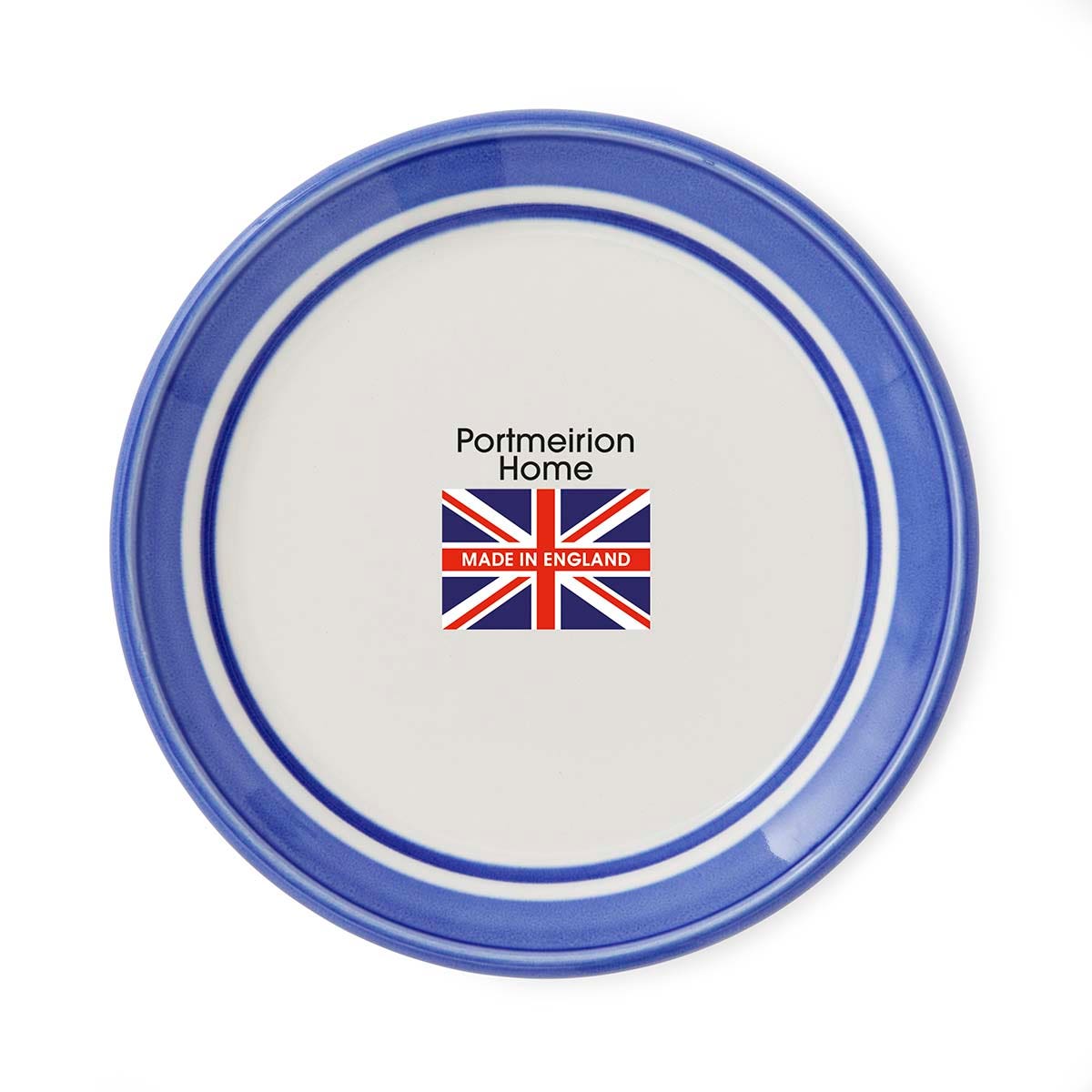 Potter's Stripe Bread Plate, Blue