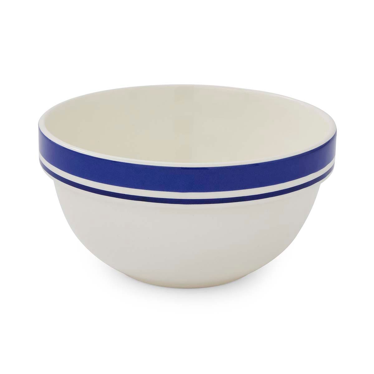 Potter's Stripe 7 Inch Stacking Bowl, Blue