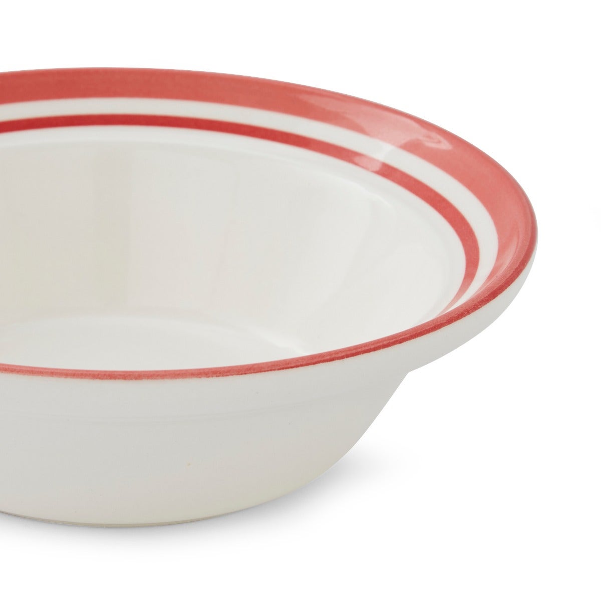 Potter's Stripe Oatmeal Bowl, Red