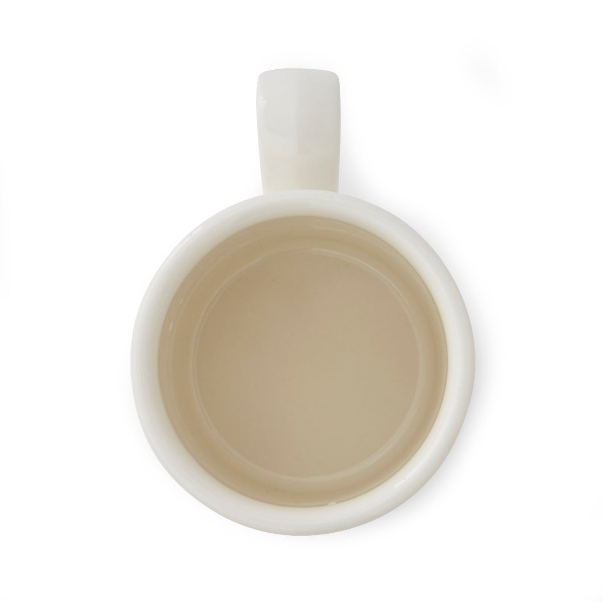 Potter's Stripe Breakfast Mug, Red